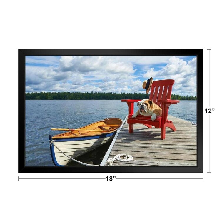 Canvas best sale muskoka chair